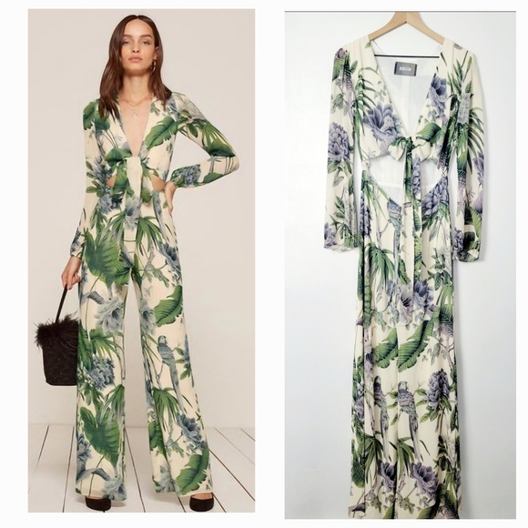 Reformation Primrose Jumpsuit Paradisa - Picture 2 of 16